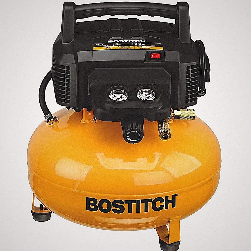 6 Gallon 150 PSI Pancake Air Compressor Oil Free Portable Electric Jobsite