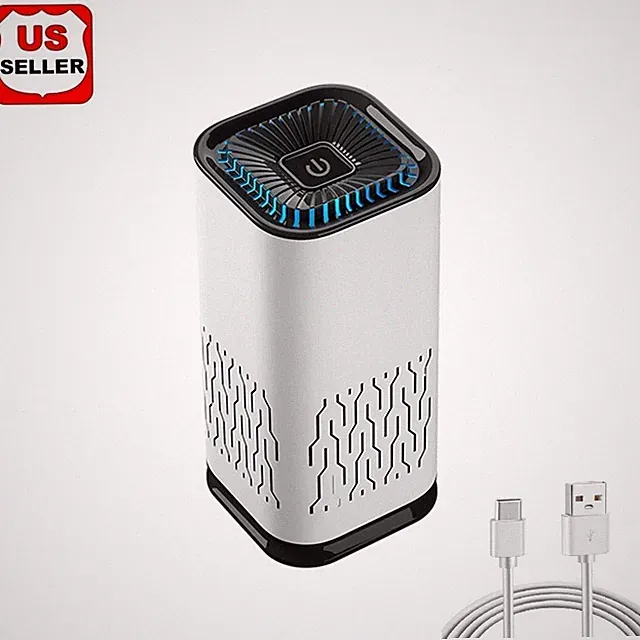 Air Purifier Freshener Cleaner Odor Pet Dander Eliminator for small room UV USA