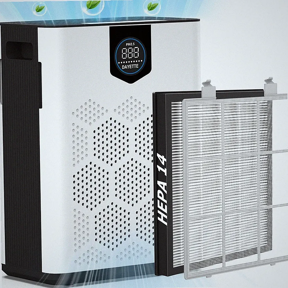 Air Purifiers for Home Large Room, H14 Hepa filter with Washable PreFilters,...