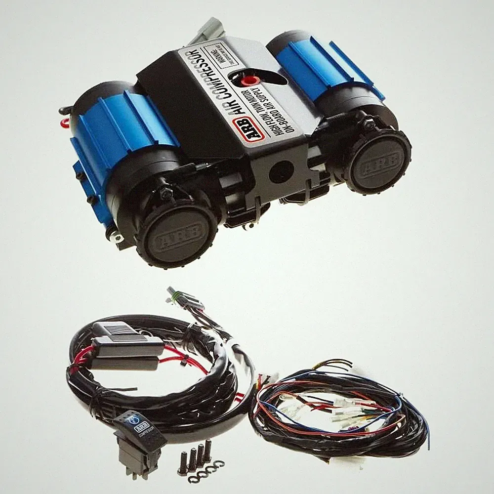 ARB® CKMTA12 On-Board 12V Twin Air Compressor High Output for Tires, 4x4 Lockers