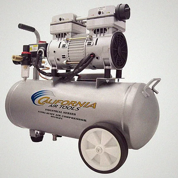 California Air Tools CAT6010LFC 1HP 6 gal Oil-Free Steel Air Compressor New