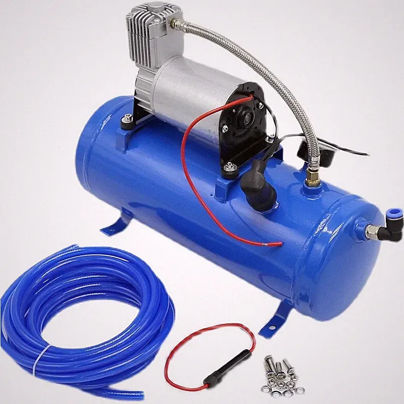 Car Air Compressor with Built-in Horn | 3L/6L Automotive Air Compressor