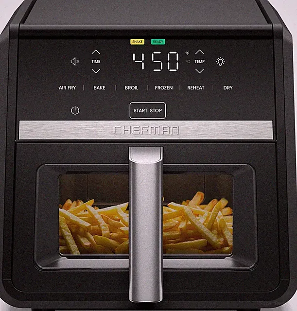 Chefman RJ389TW TurboFry 9 Qt 6-in-1 Air Fryer (Open Box)
