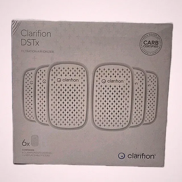 Clarifion - DSTx 2.0 Portable Air Purifier (6 Pack) - Plug In Air Ionizer HEPA
