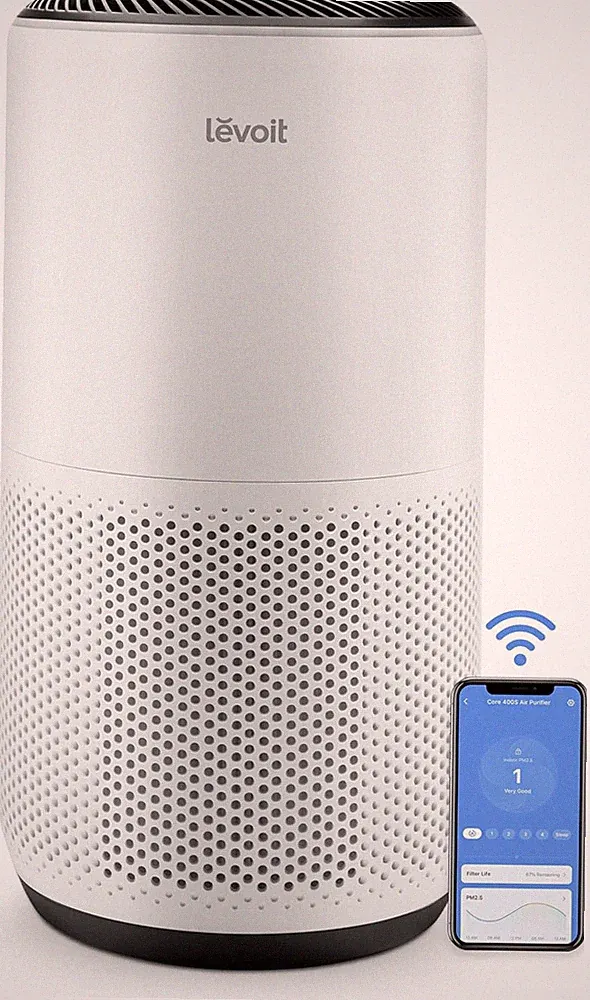 LEVOIT Air Purifiers for Home Large Room Up to 1980 Ft² in 1 Hr Core 400S-P